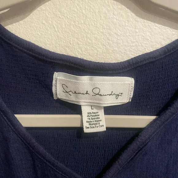 French Laundry button up blouse size Large - Picture 4 of 4